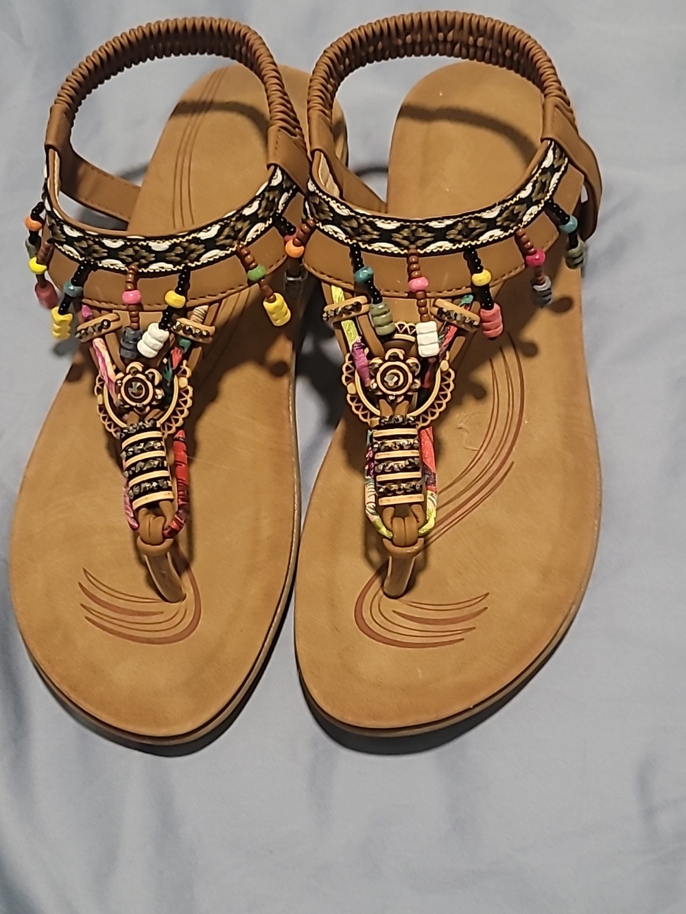 Bohemian Beaded Sandals